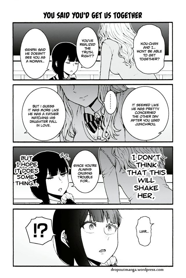 Tomo-chan wa Onnanoko! Chapter 613 page 1 - Chapter 613 : You Said You'D Get Us Togeter