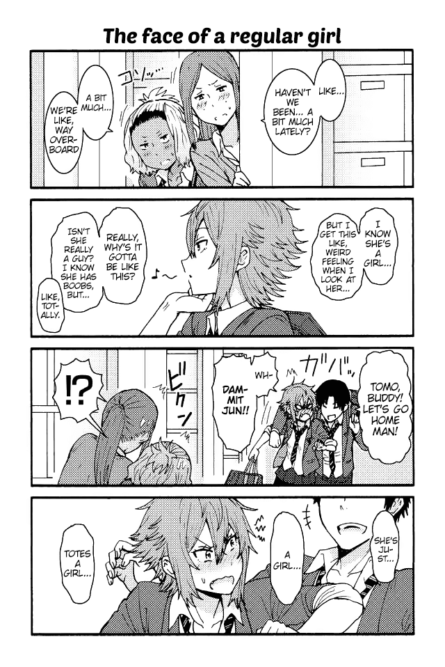 Tomo-chan wa Onnanoko! Chapter 62 page 1 - Chapter 62: The Face Of A Regular Girl