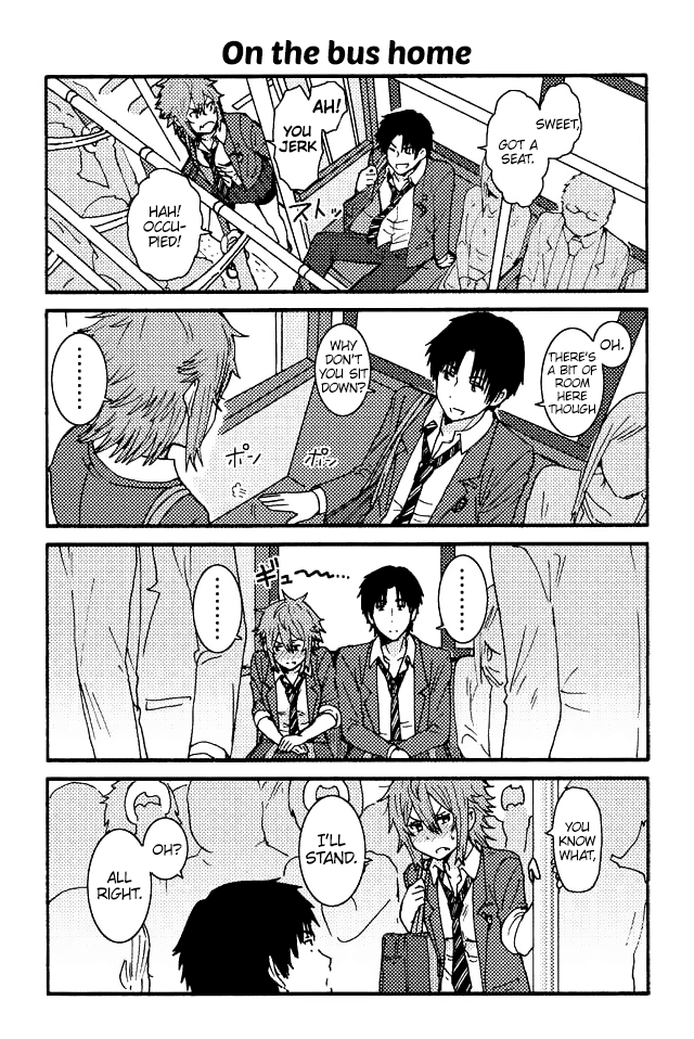 Tomo-chan wa Onnanoko! Chapter 63 page 1 - Chapter 63: On The Bus Home