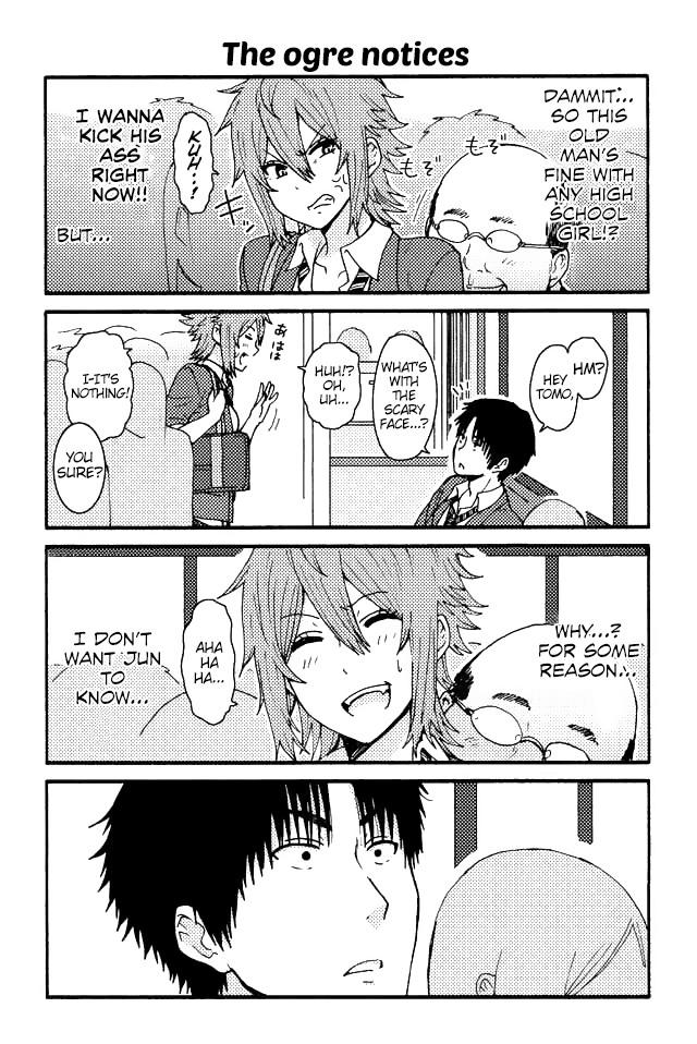 Tomo-chan wa Onnanoko! Chapter 65 page 1 - Chapter 65: The Ogre Notices