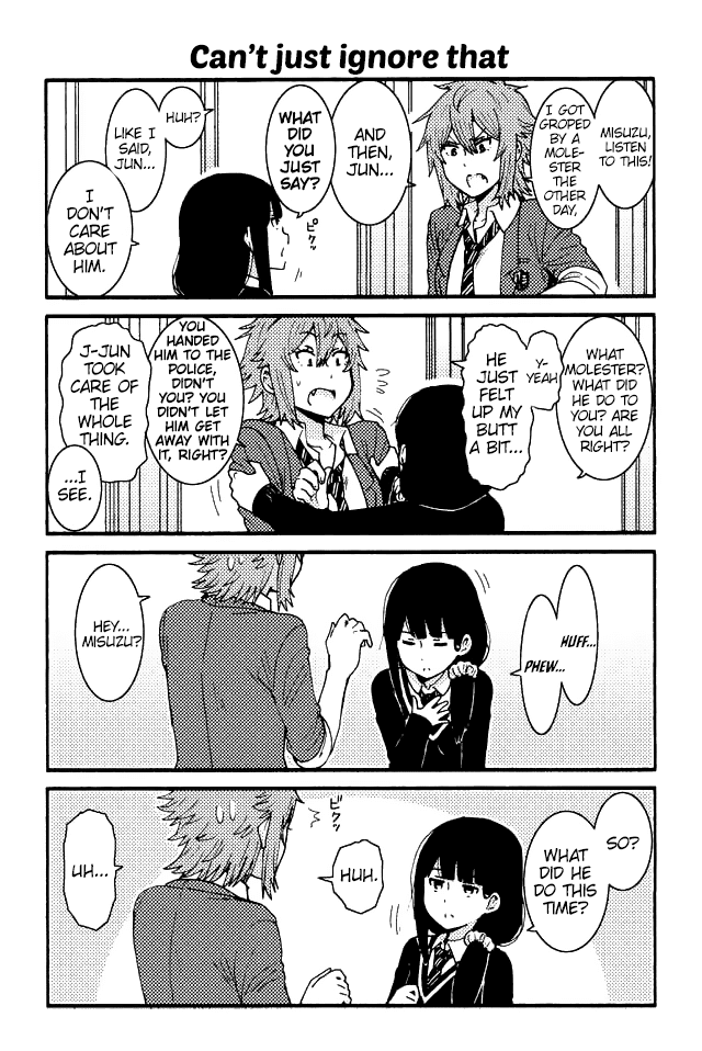 Tomo-chan wa Onnanoko! Chapter 69 page 1 - Chapter 69: Can't Just Ignore That