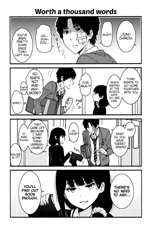 Tomo-chan wa Onnanoko! Chapter 73 page 1 - Chapter 73: Worth A Thousand Words