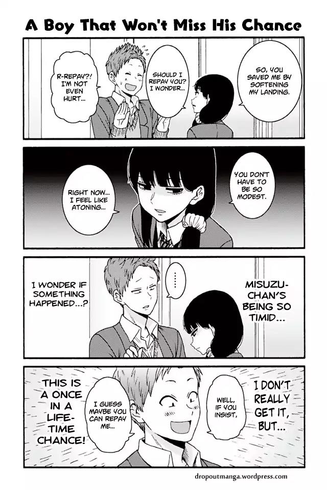 Tomo-chan wa Onnanoko! Chapter 768 page 1 - Chapter 768: A Boy That Won't Miss His Chance