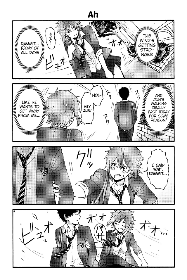 Tomo-chan wa Onnanoko! Chapter 77 page 1 - Chapter 77: Ah
