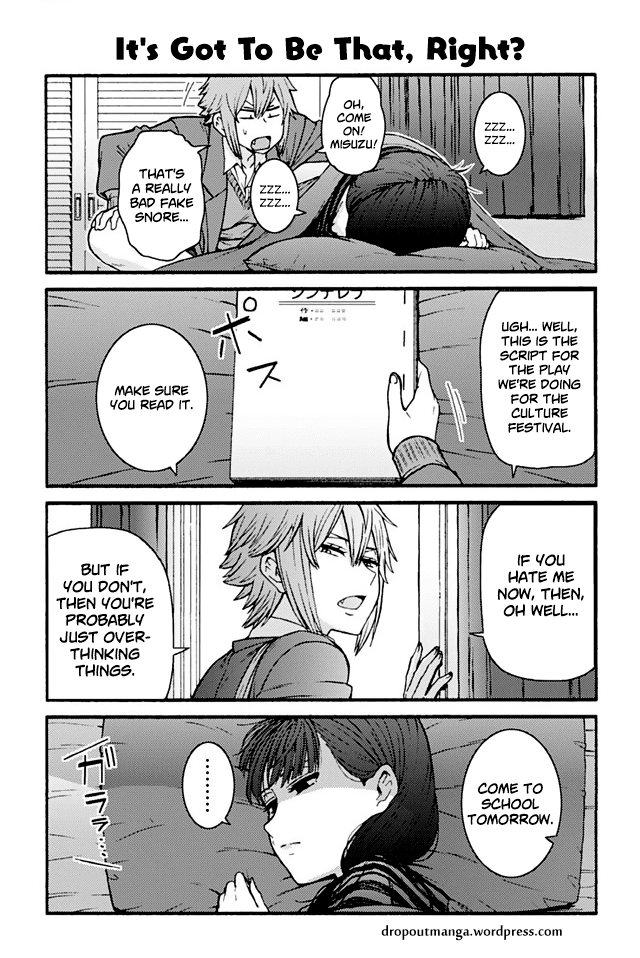 Tomo-chan wa Onnanoko! Chapter 786 page 1 - Chapter 786: It's Got To Be That, Right?