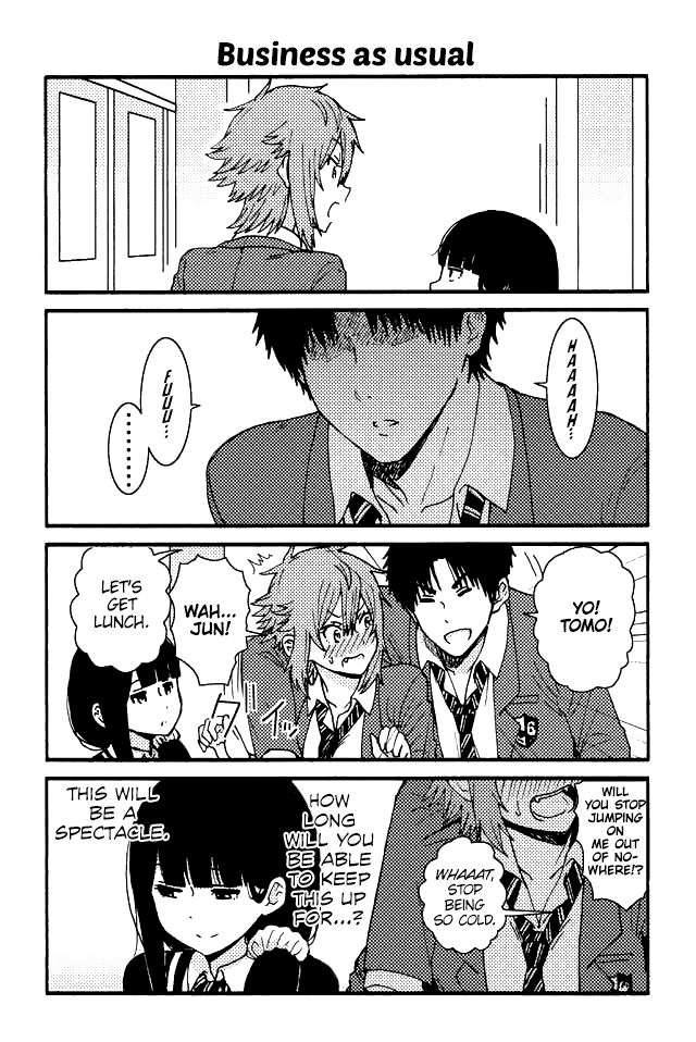 Tomo-chan wa Onnanoko! Chapter 82 page 1 - Chapter 82: Business As Usual