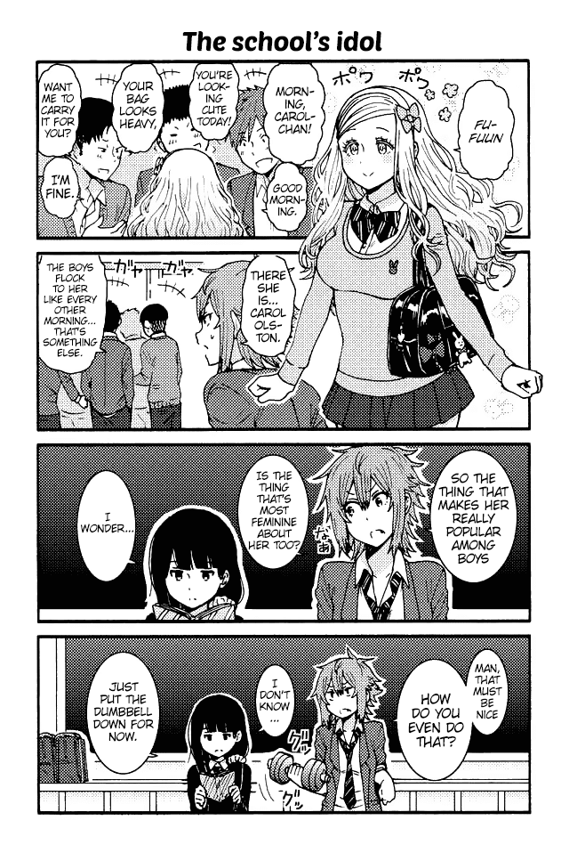Tomo-chan wa Onnanoko! Chapter 83 page 1 - Chapter 83: The School's Idol
