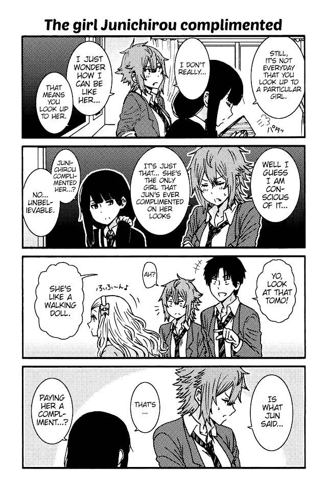 Tomo-chan wa Onnanoko! Chapter 84 page 1 - Chapter 84: The Girl Junichirou Complimented