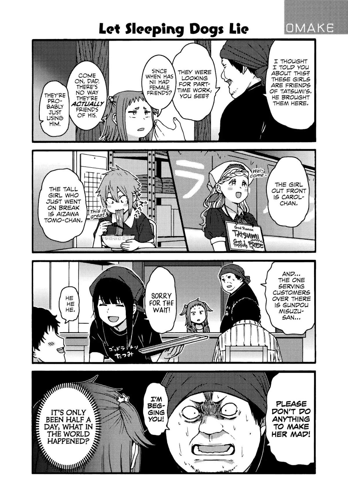 Tomo-chan wa Onnanoko! Chapter 841.1 page 9 - Chapter 841.1: Volume 7.Extra