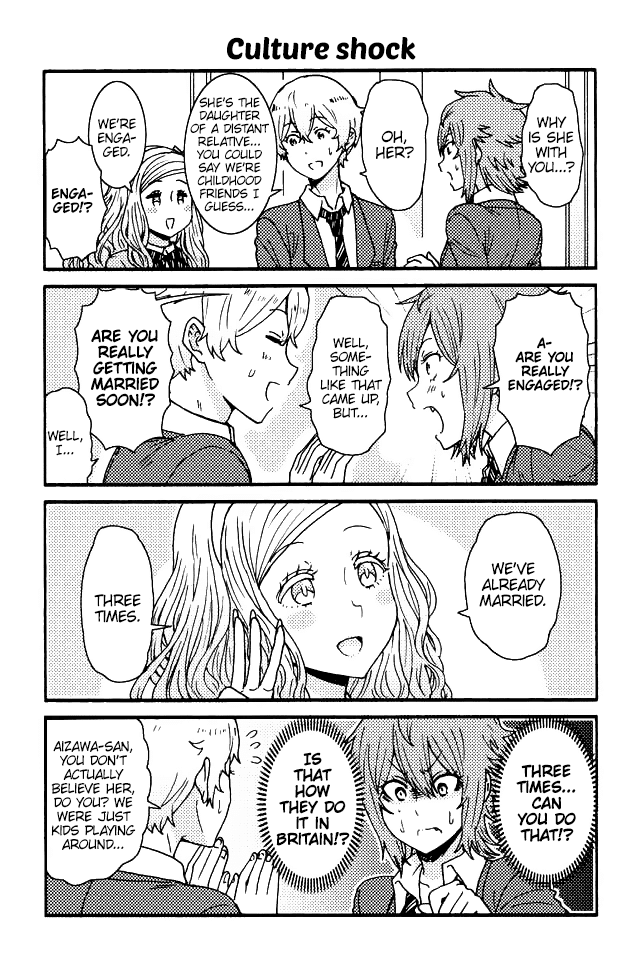 Tomo-chan wa Onnanoko! Chapter 87 page 1 - Chapter 87: Culture Shock