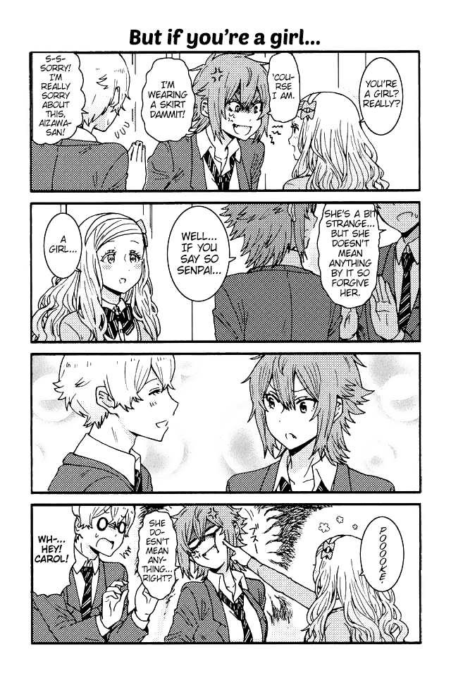 Tomo-chan wa Onnanoko! Chapter 89 page 1 - Chapter 89: But If You're A Girl...