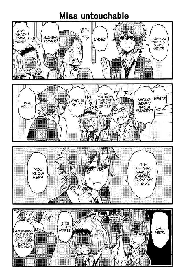 Tomo-chan wa Onnanoko! Chapter 93 page 1 - Chapter 93: Miss Untouchable