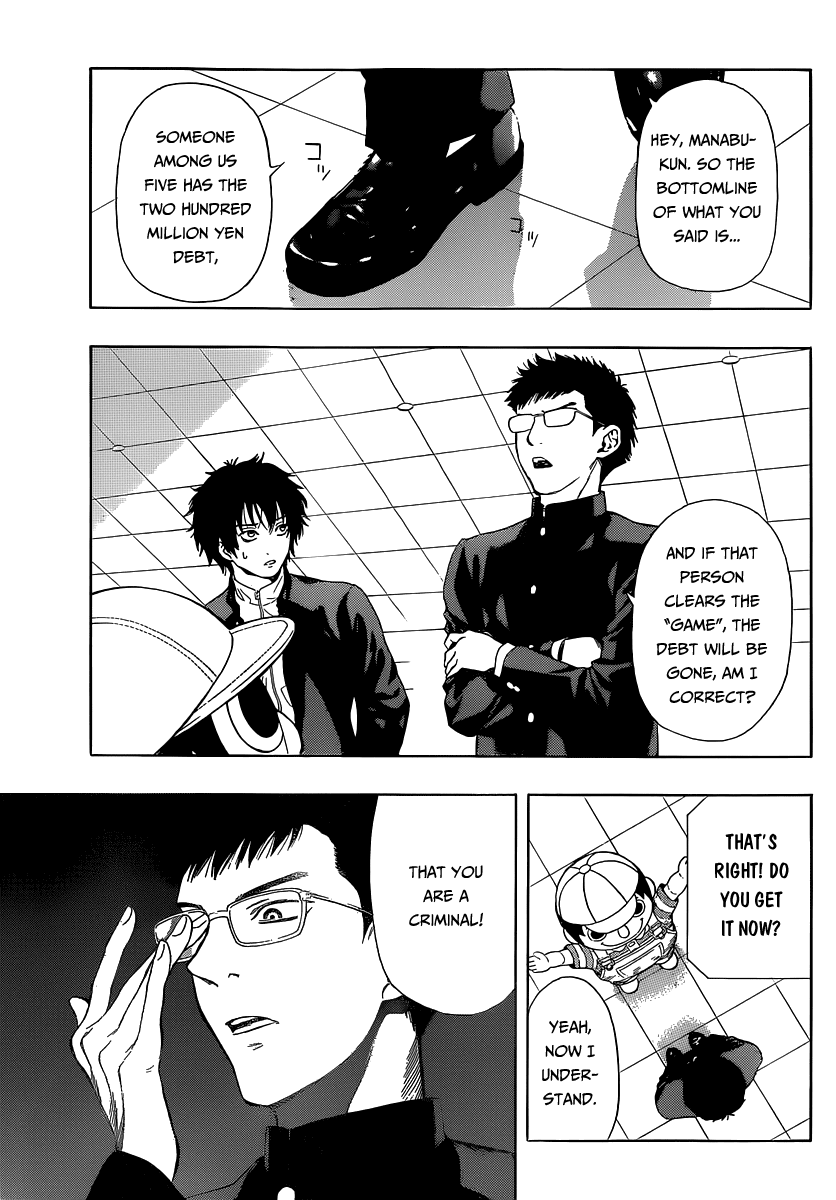 Tomodachi Game Chapter 1 page 35 - Chapter 1: Huh? Is Yuuichi-Kun Doubting His Friends?