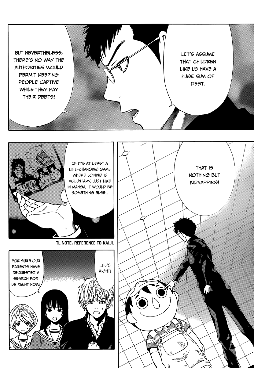 Tomodachi Game Chapter 1 page 36 - Chapter 1: Huh? Is Yuuichi-Kun Doubting His Friends?