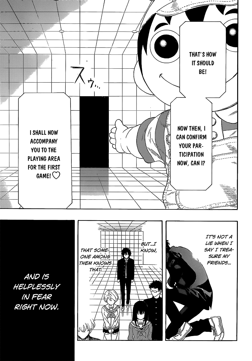 Tomodachi Game Chapter 1 page 45 - Chapter 1: Huh? Is Yuuichi-Kun Doubting His Friends?