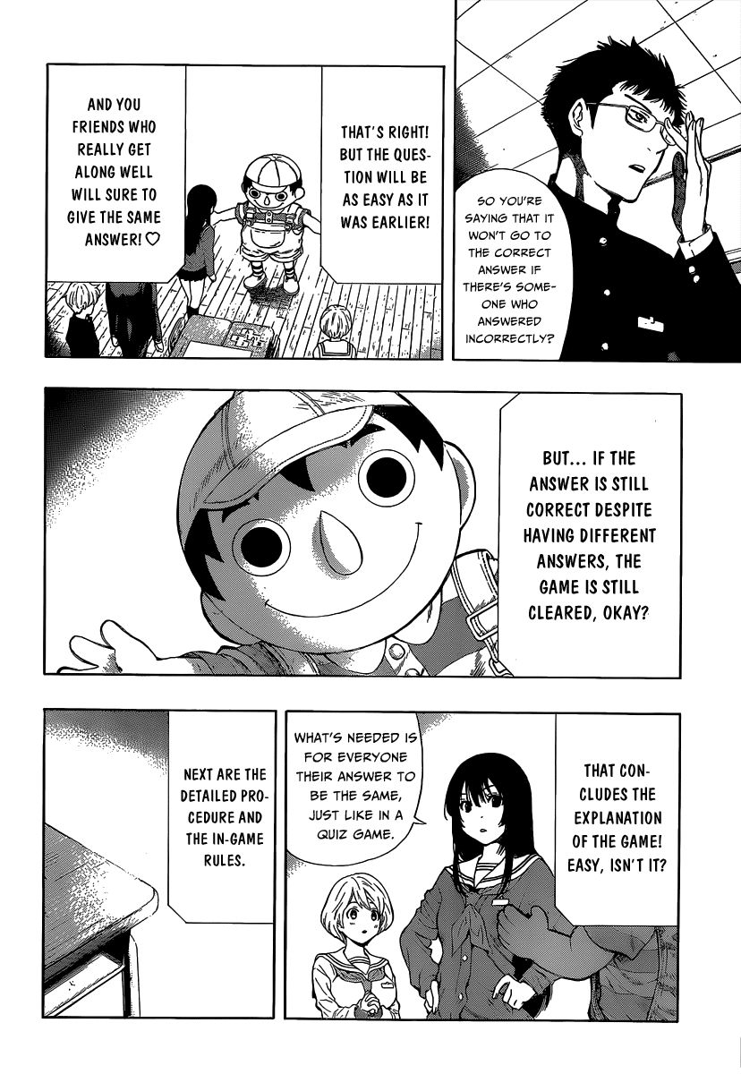 Tomodachi Game Chapter 1 page 52 - Chapter 1: Huh? Is Yuuichi-Kun Doubting His Friends?