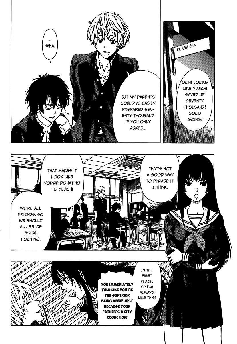 Tomodachi Game Chapter 1 page 7 - Chapter 1: Huh? Is Yuuichi-Kun Doubting His Friends?