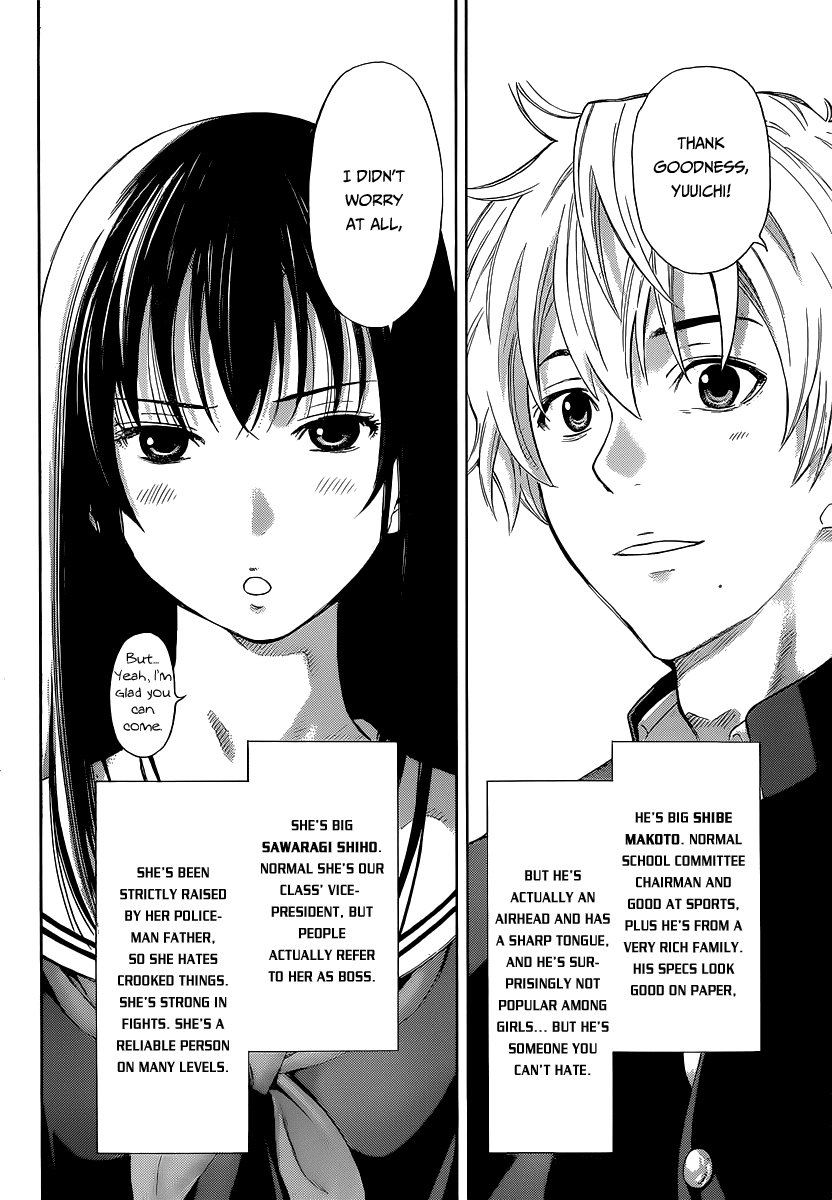 Tomodachi Game Chapter 1 page 9 - Chapter 1: Huh? Is Yuuichi-Kun Doubting His Friends?