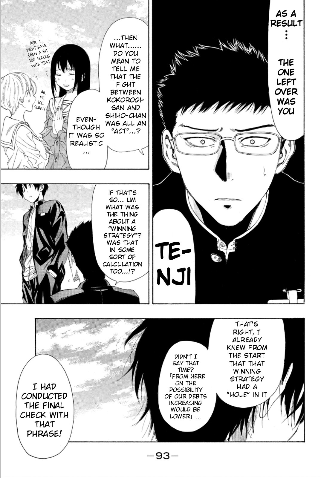 Tomodachi Game Chapter 10 page 13 - Chapter 10: I... It's Sudden but the Game Ends Here~