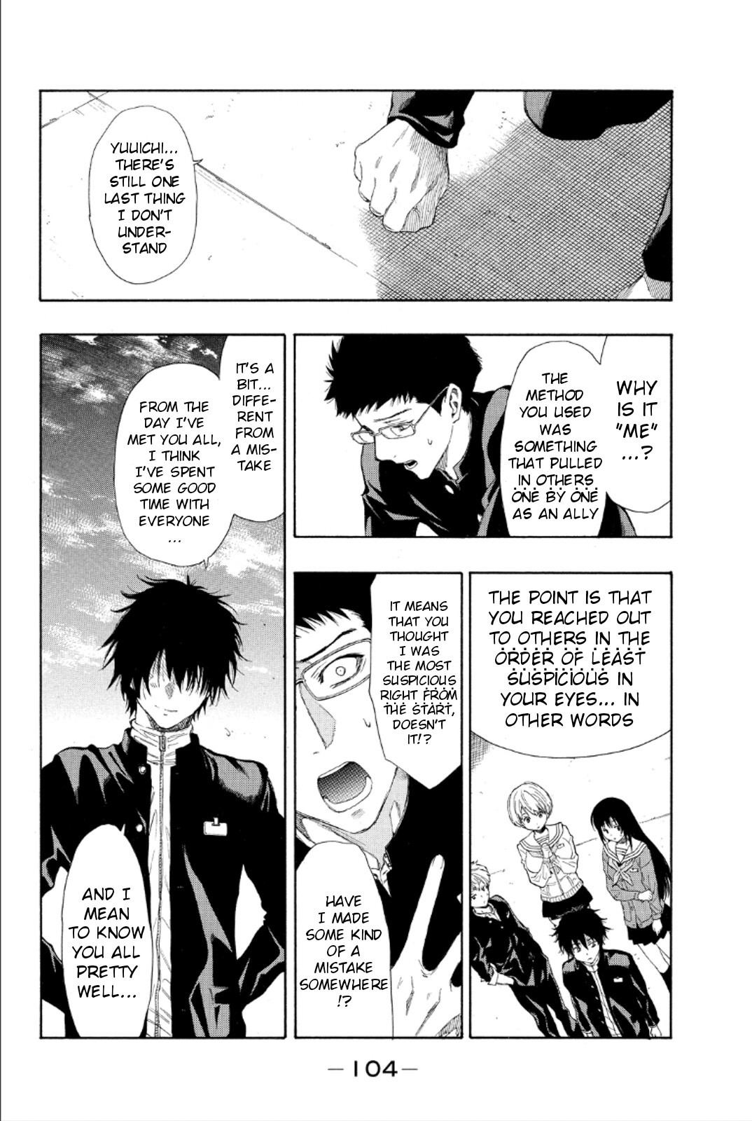 Tomodachi Game Chapter 10 page 23 - Chapter 10: I... It's Sudden but the Game Ends Here~
