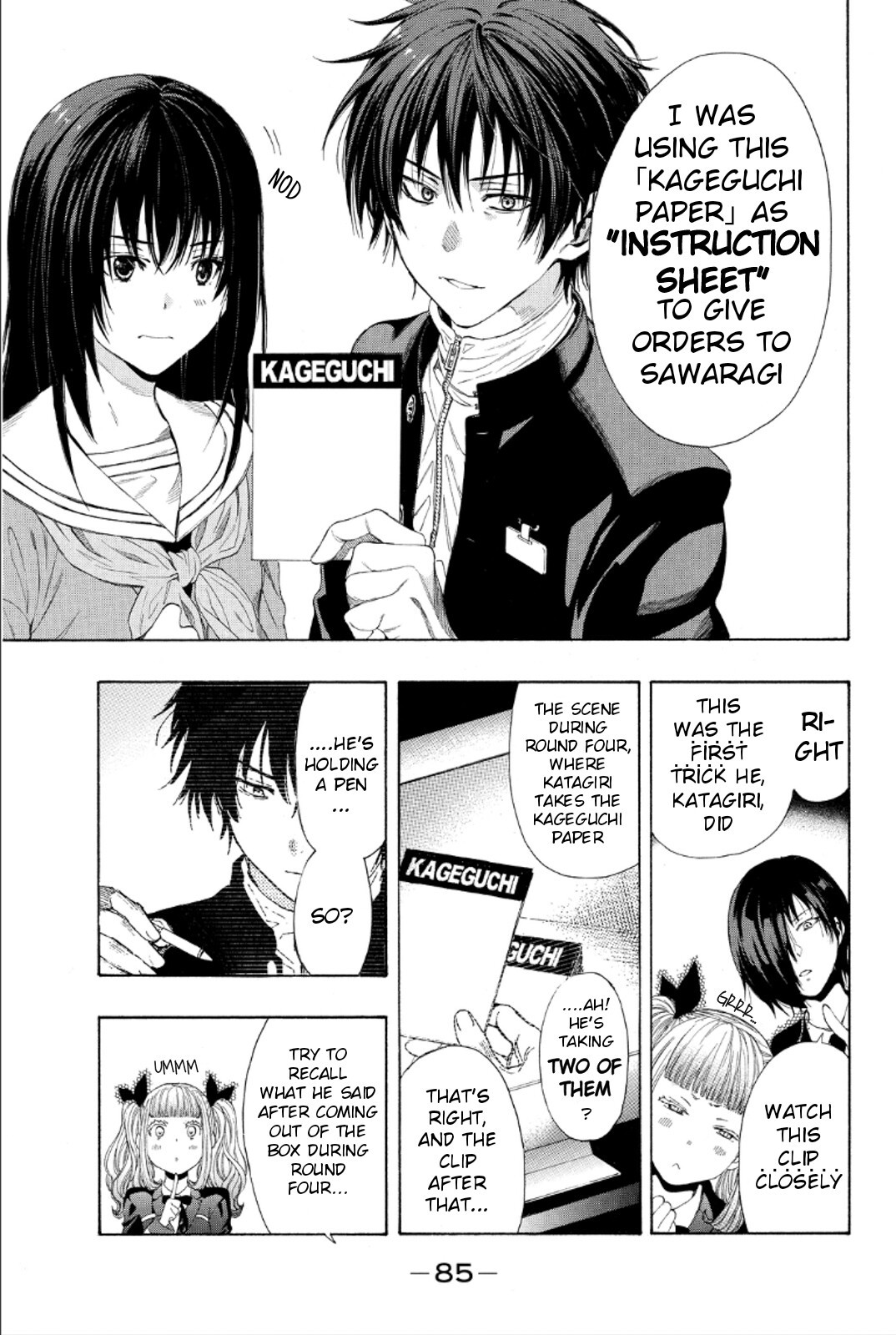 Tomodachi Game Chapter 10 page 5 - Chapter 10: I... It's Sudden but the Game Ends Here~