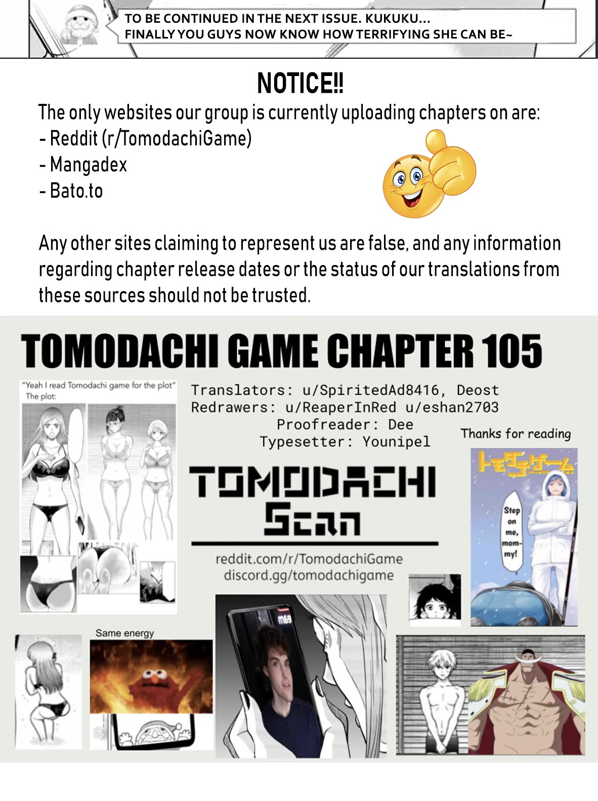 Tomodachi Game Chapter 105 page 41 - Chapter 105