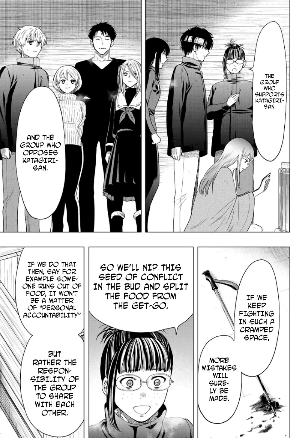 Tomodachi Game Chapter 107 page 21 - Chapter 107: An Ordinary Insanity