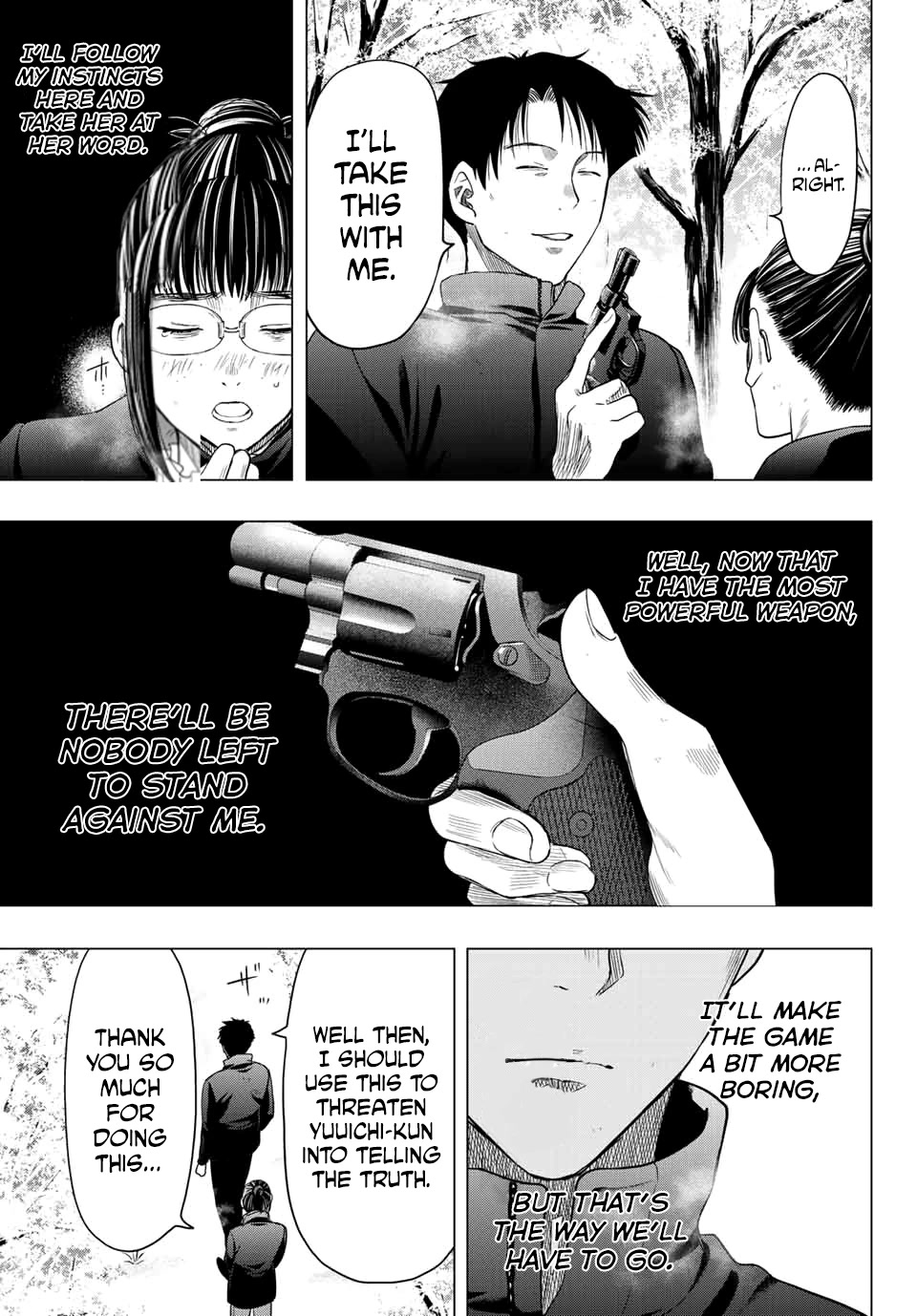 Tomodachi Game Chapter 109 page 33 - Chapter 109: A Complex and Bizarre Conundrum