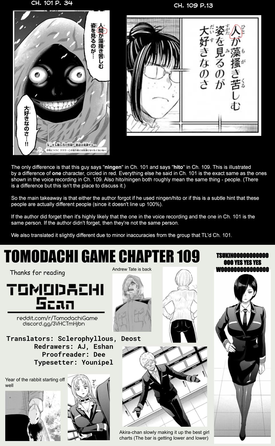 Tomodachi Game Chapter 109 page 39 - Chapter 109: A Complex and Bizarre Conundrum