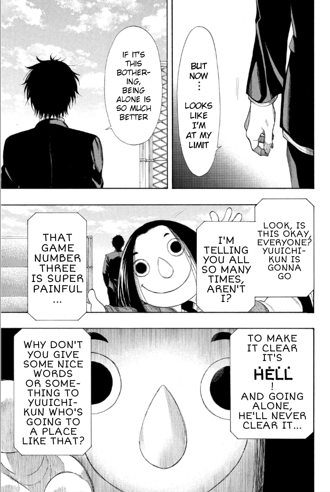 Tomodachi Game Chapter 11 page 13 - Chapter 11: As I Thought, They Can't be Friends with a "Murderer"