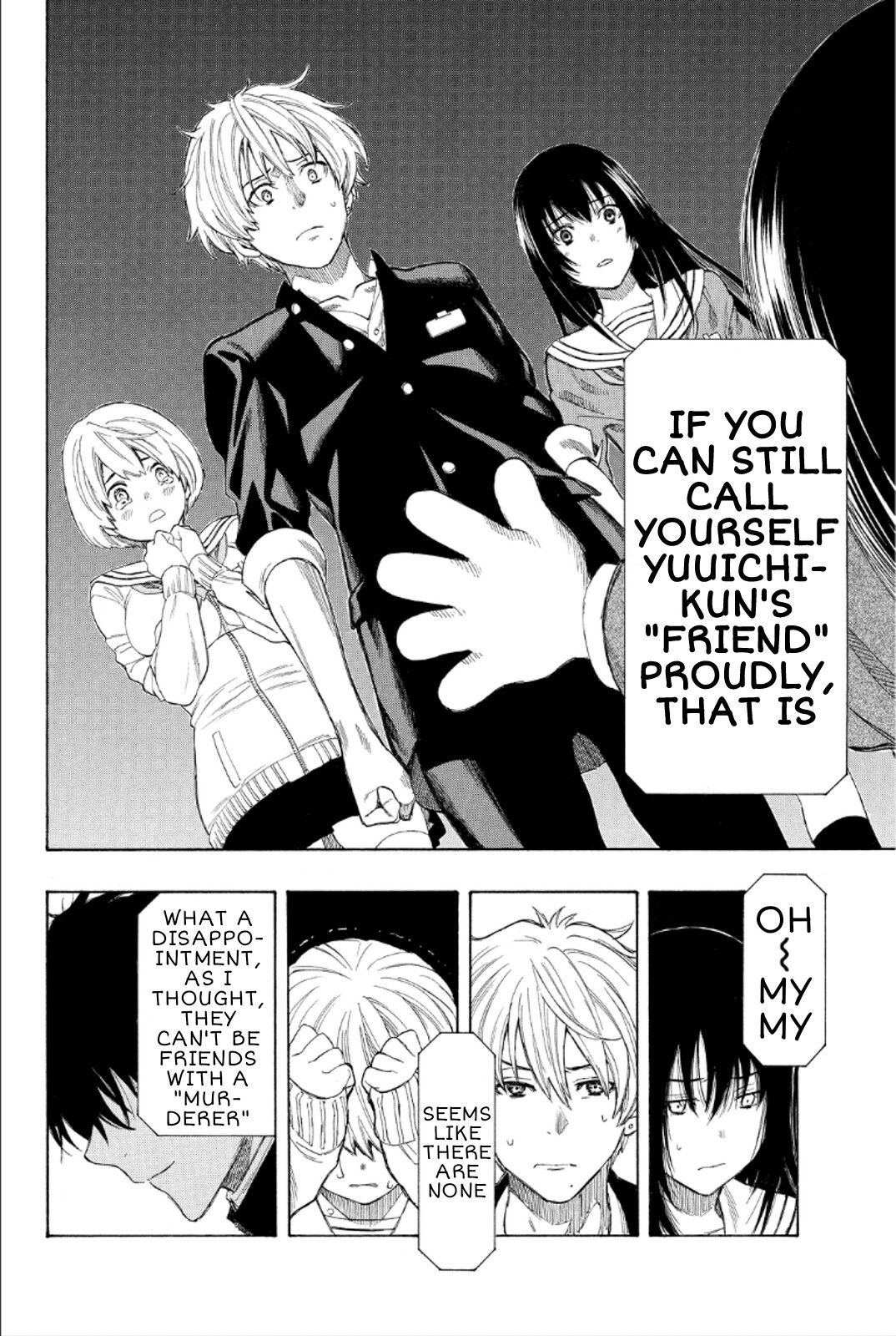 Tomodachi Game Chapter 11 page 14 - Chapter 11: As I Thought, They Can't be Friends with a "Murderer"