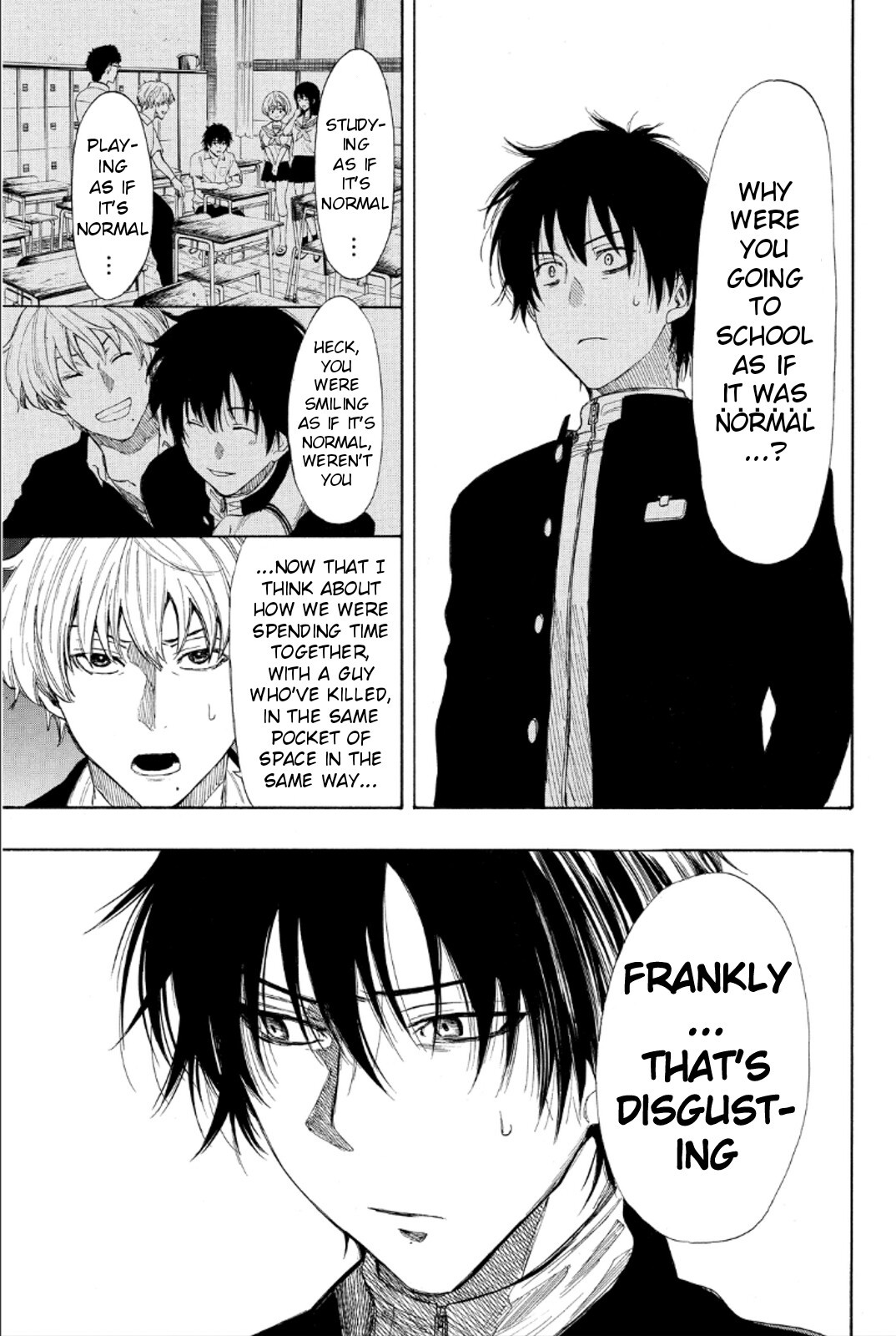 Tomodachi Game Chapter 11 page 7 - Chapter 11: As I Thought, They Can't be Friends with a "Murderer"