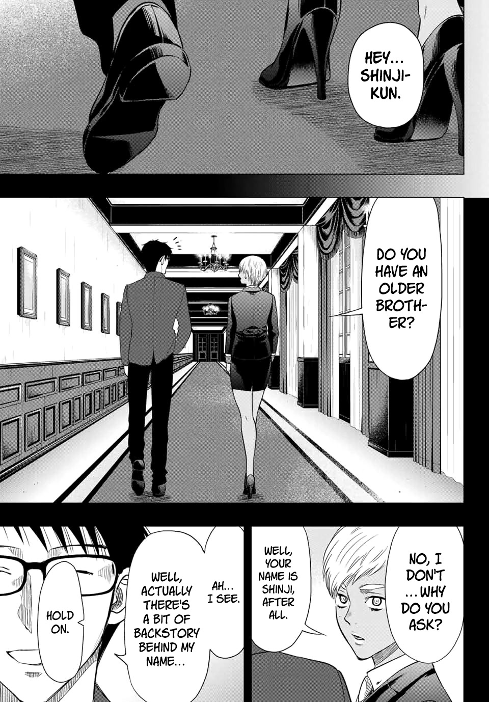 Tomodachi Game Chapter 110 page 5 - Chapter 110: The pain of others.