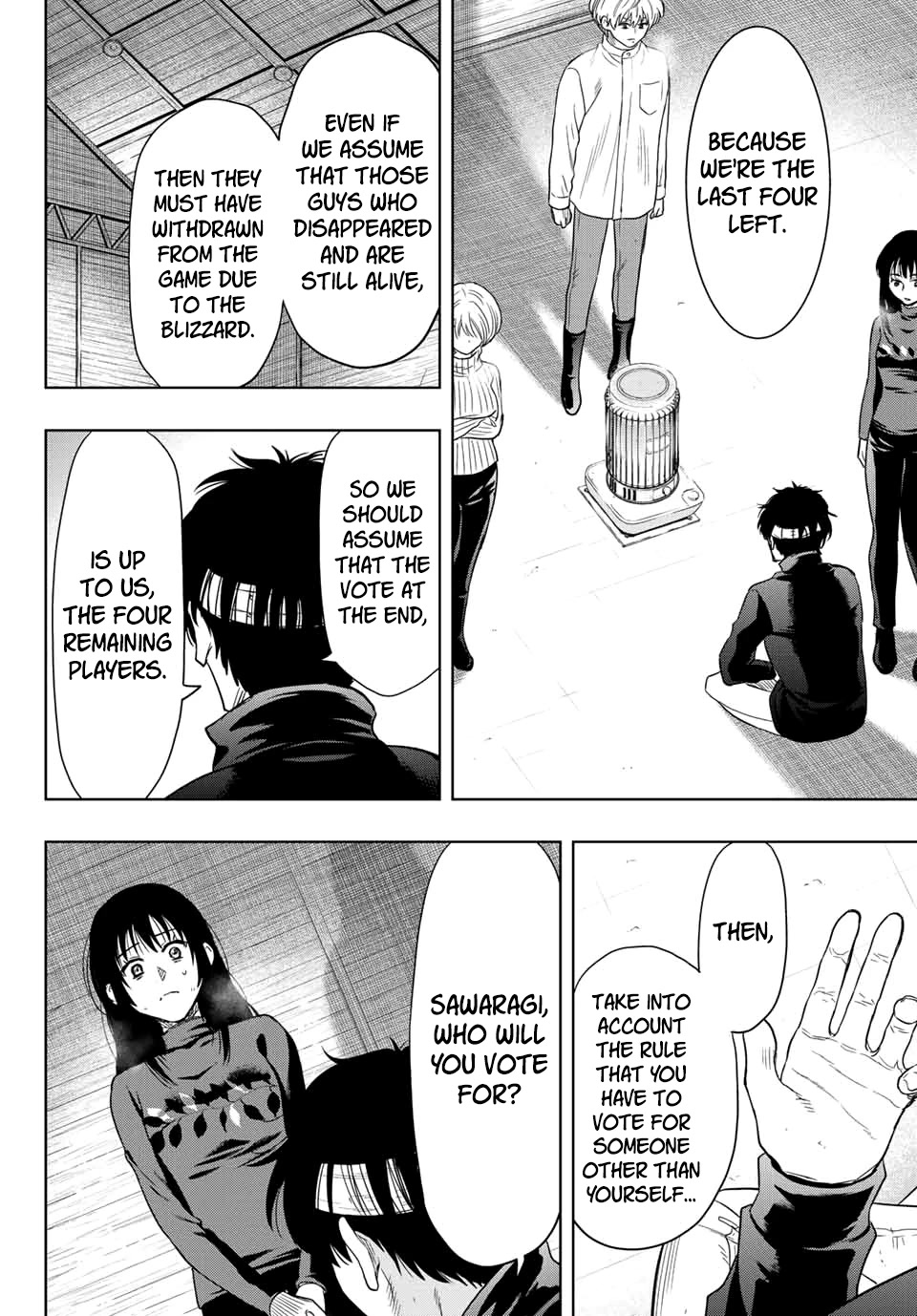 Tomodachi Game Chapter 112 page 29 - Chapter 112: The Concluding Vote