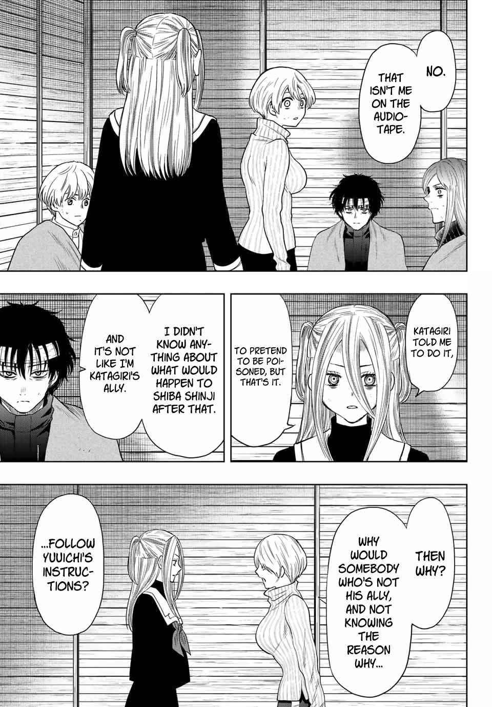 Tomodachi Game Chapter 112 page 7 - Chapter 112: The Concluding Vote