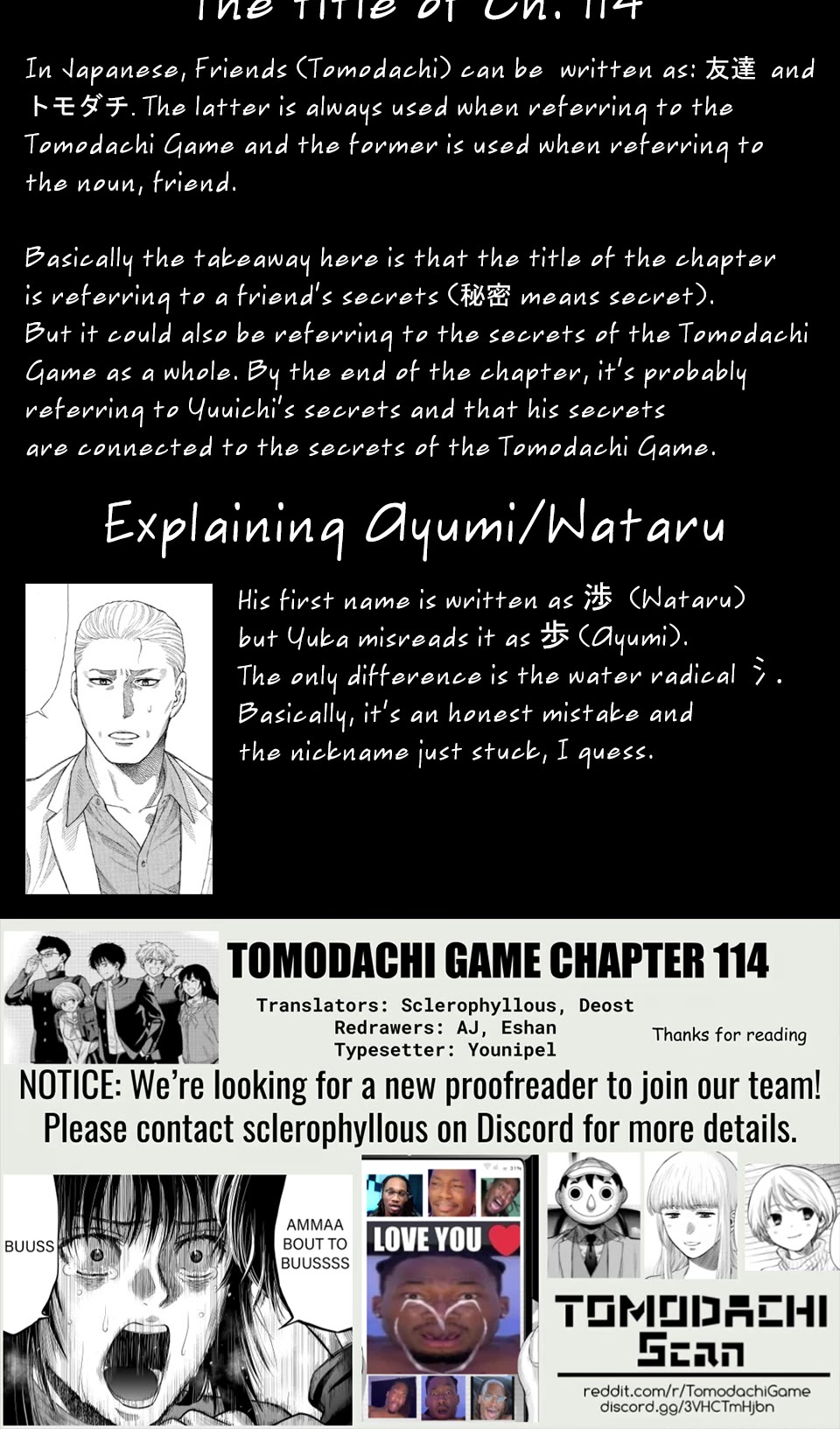 Tomodachi Game Chapter 114 page 36 - Chapter 114: A Friend’s Secret