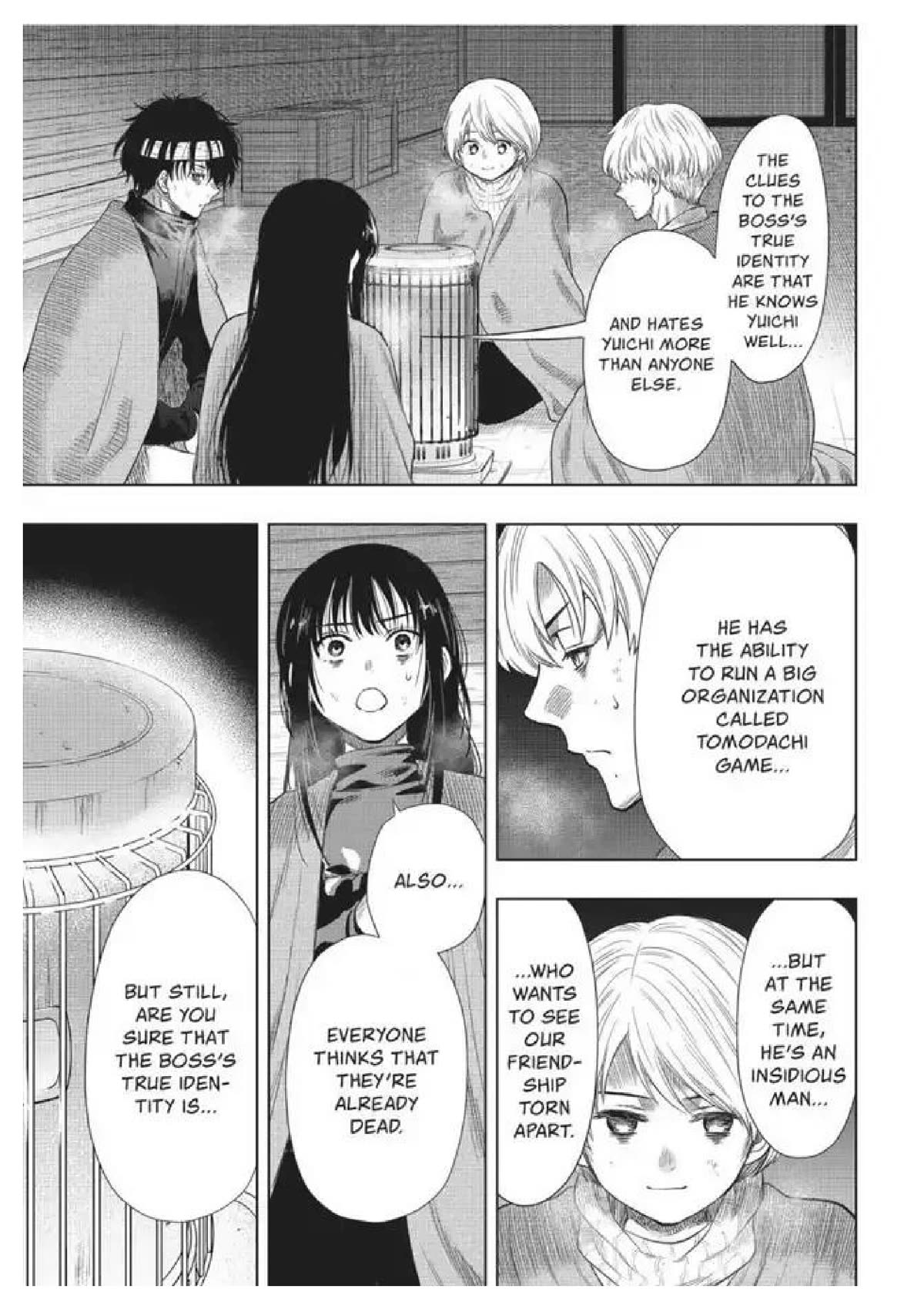 Tomodachi Game Chapter 116 page 1 - Chapter 116: Mother's Killer