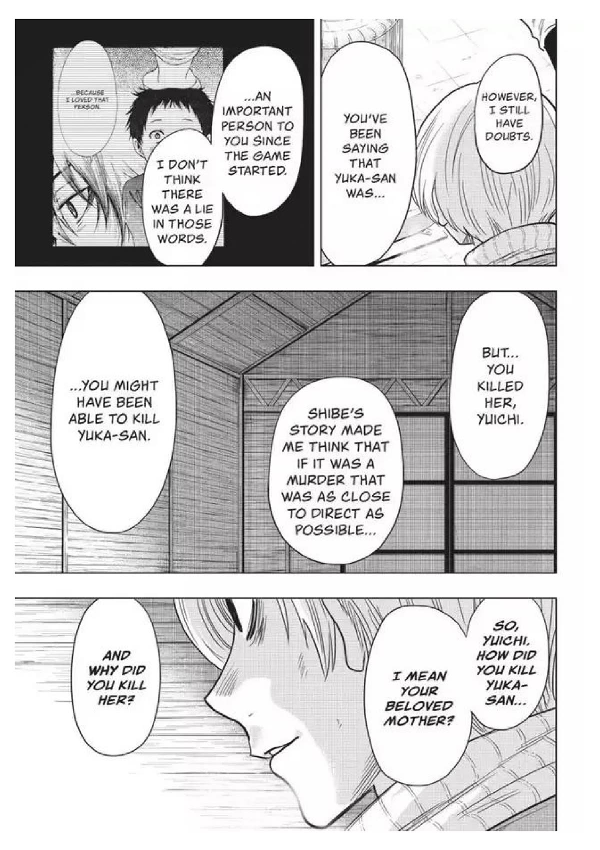 Tomodachi Game Chapter 116 page 15 - Chapter 116: Mother's Killer