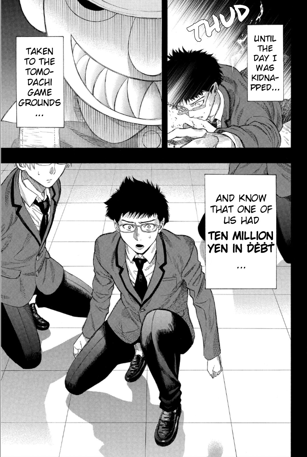 Tomodachi Game Chapter 12 page 13 - Chapter 12: We'll be Taking 20 Million Yen Worth of Your Life â™¡