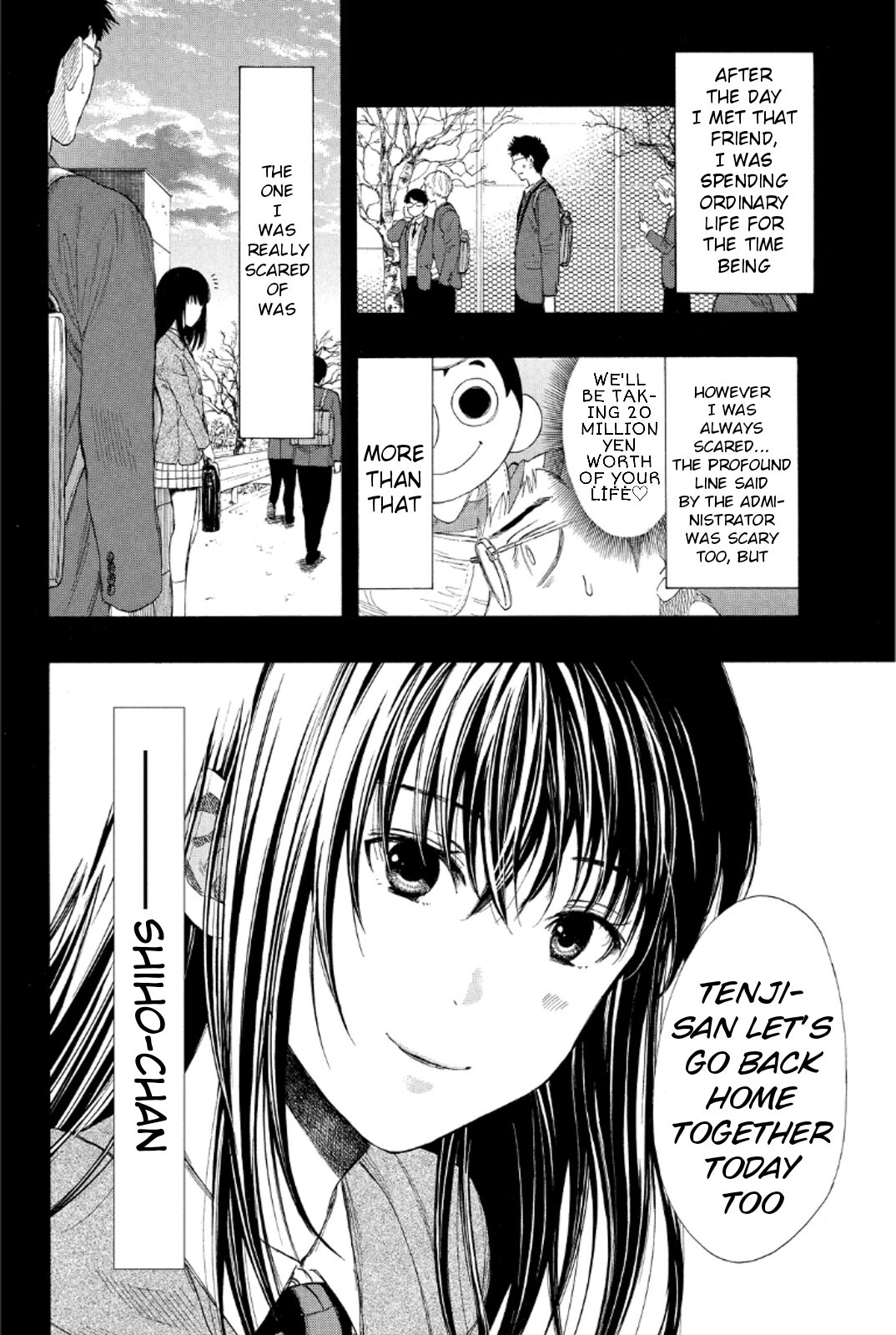 Tomodachi Game Chapter 12 page 20 - Chapter 12: We'll be Taking 20 Million Yen Worth of Your Life â™¡