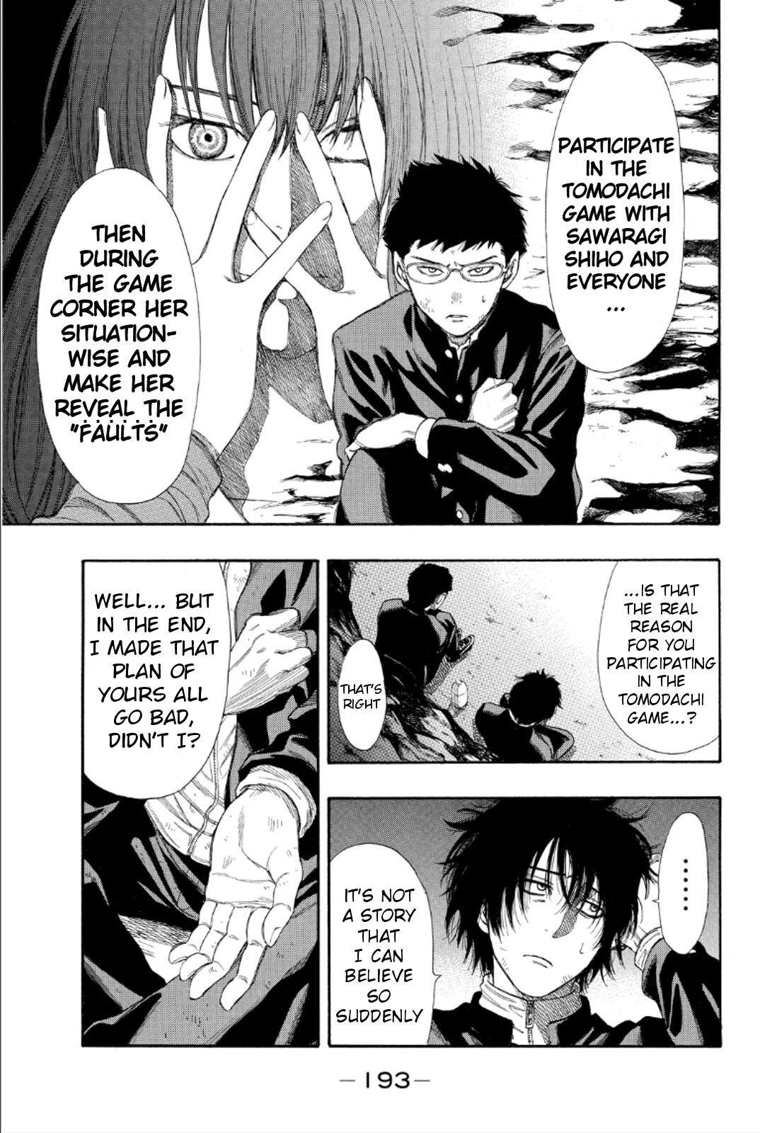 Tomodachi Game Chapter 12 page 32 - Chapter 12: We'll be Taking 20 Million Yen Worth of Your Life â™¡