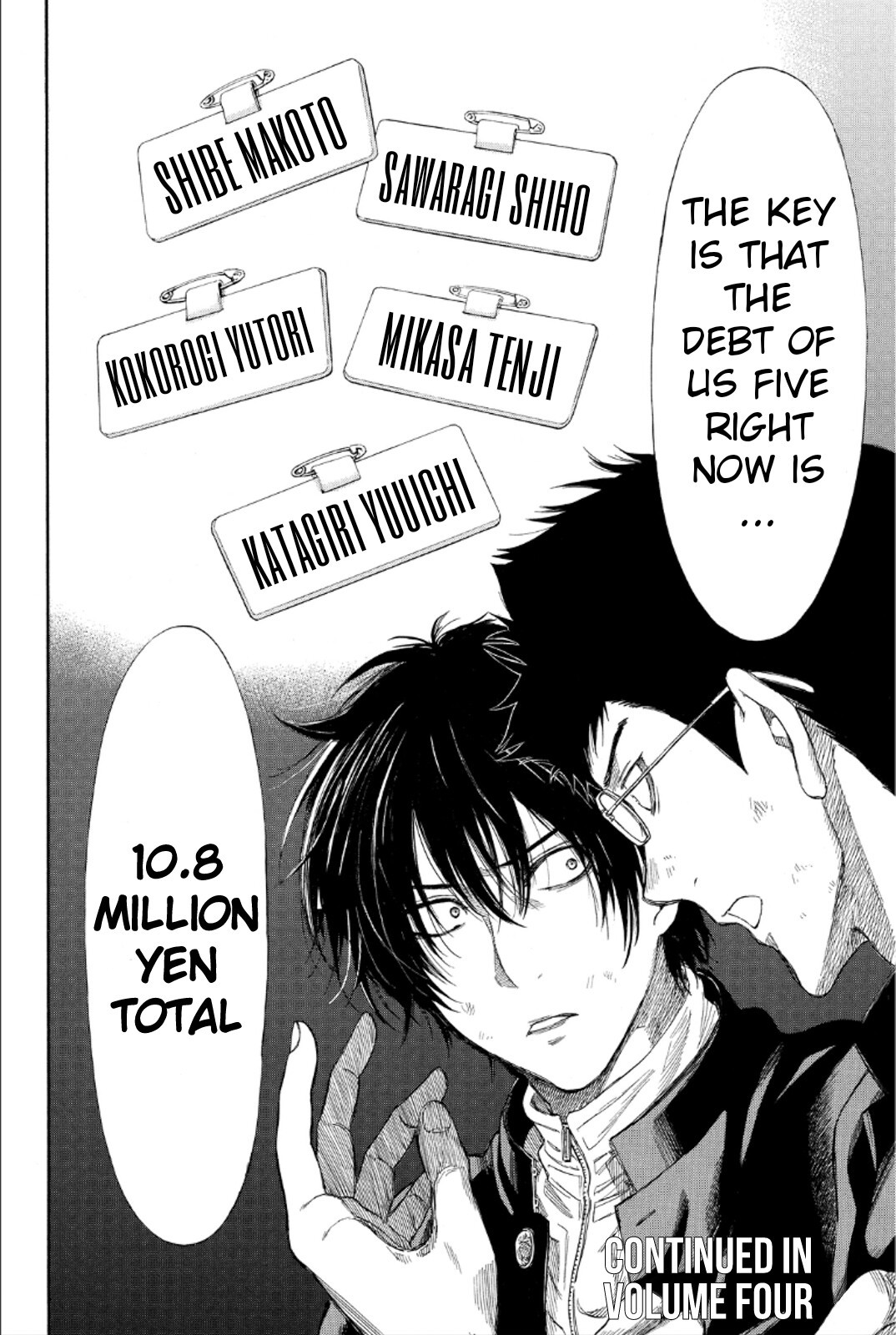 Tomodachi Game Chapter 12 page 35 - Chapter 12: We'll be Taking 20 Million Yen Worth of Your Life â™¡