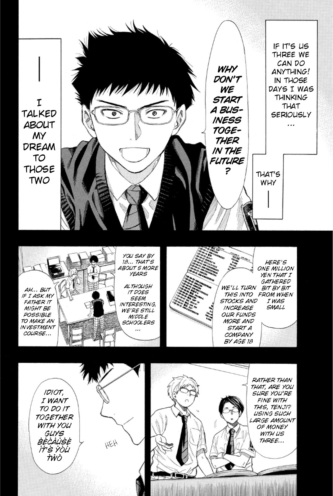 Tomodachi Game Chapter 12 page 4 - Chapter 12: We'll be Taking 20 Million Yen Worth of Your Life â™¡