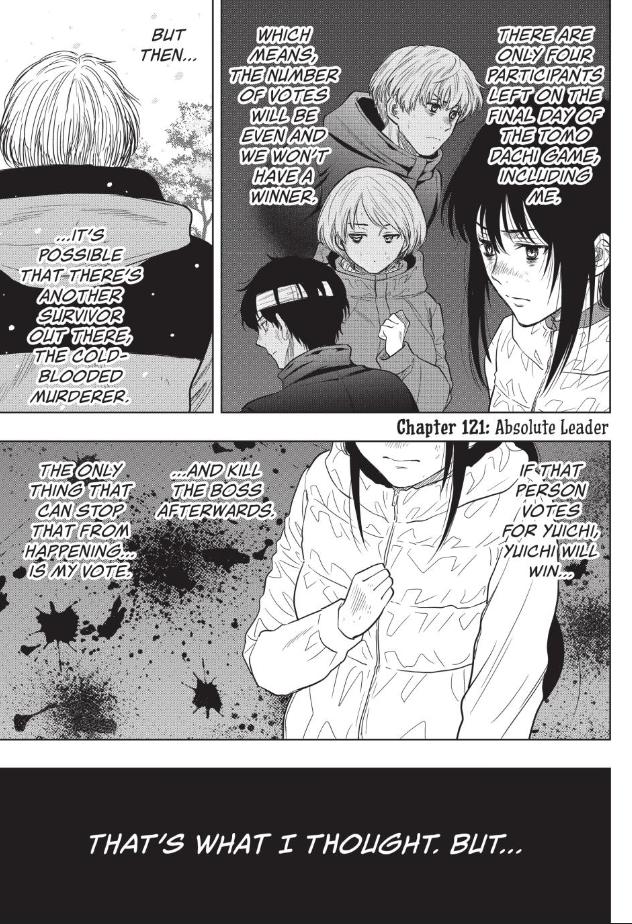 Tomodachi Game Chapter 121 page 1 - Chapter 121