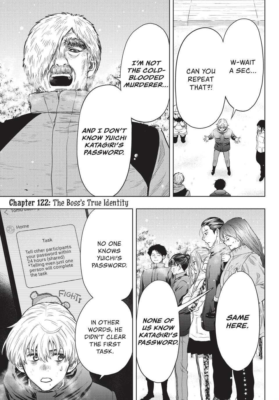 Tomodachi Game Chapter 122 page 1 - Chapter 122