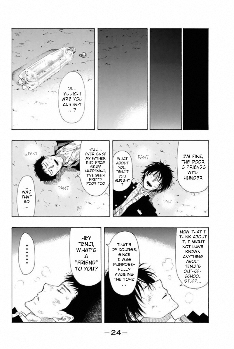 Tomodachi Game Chapter 13 page 26 - Chapter 13: You Guys' Group C's Current Debt Total is "10.8" Million Yen...