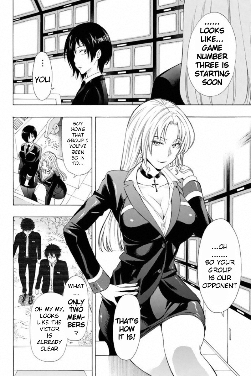 Tomodachi Game Chapter 13 page 37 - Chapter 13: You Guys' Group C's Current Debt Total is "10.8" Million Yen...