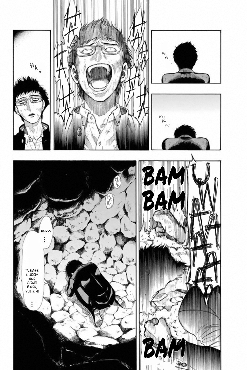 Tomodachi Game Chapter 15 page 12 - Chapter 15: The "Seeker" Carry the Food to the "Hider", OK?