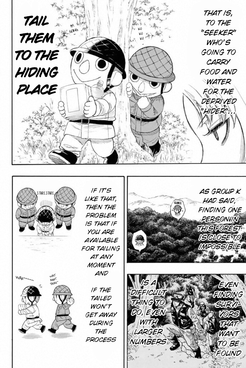 Tomodachi Game Chapter 15 page 27 - Chapter 15: The "Seeker" Carry the Food to the "Hider", OK?