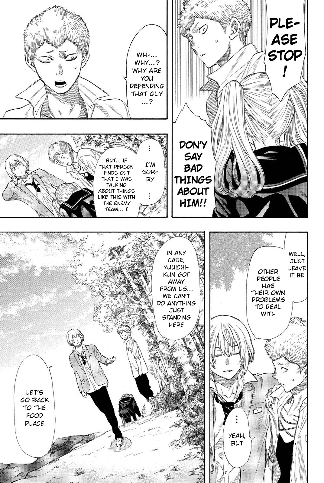 Tomodachi Game Chapter 18 page 13 - Chapter 18: Yeah, that Certainly is an Act of Violence